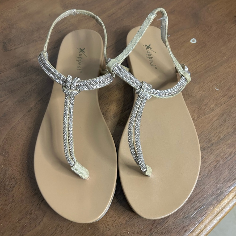 Xappeal Kali Women's Sandal, Size 7, Color Bronze - Picture 2 of 6